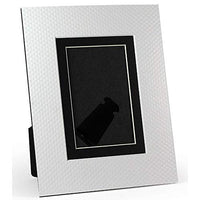 White/Black Golf Ball DIMPLE Bevel-Cut Easel 5x7 Frame Paper Stock Sold in 6s - 5x7