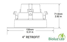 Load image into Gallery viewer, Bioluz Led 4â? Led Retrofit Recessed Light 65 W Equivalent (Using 10 W) 700 Lumen, 90 Cri, Dimmable,
