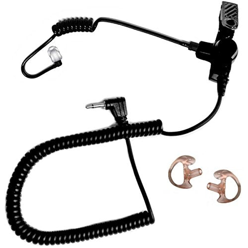 EP1069SC Fox Listen Only Earpiece with Black Acoustic Tube, 2.5mm Jack