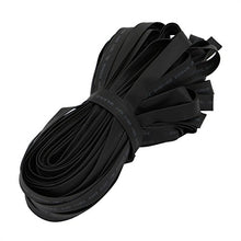 Load image into Gallery viewer, Aexit Polyolefin Heat Electrical equipment Shrinkable Tube Wire Cable Sleeve 25 Meters Length 8mm Inner Dia Black
