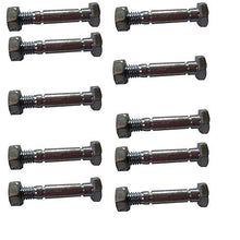 Load image into Gallery viewer, yan Pack of 10 Shear Pins &amp; Nuts for Ariens 51001500 John Deere AM136890 Snowblowers
