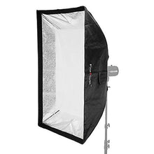 Load image into Gallery viewer, Fotodiox Pro 32x48 Softbox Plus Grid (Eggcrate) for Studio Strobe/Flash with Soft Diffuser and Dedicated Speedring, for Comet CB25H Flash Head Strobe Flash Light
