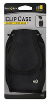 Nite Ize Clip Case Cargo Phone Holster - Protective, Clippable Phone Holder For Your Belt Or Waistband - Wide Load - Black