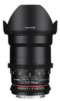 Samyang 35 mm T1.5 VDSLR II Manual Focus Video Lens for Nikon DSLR Camera