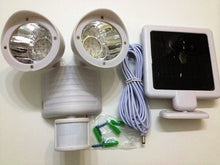 Load image into Gallery viewer, White Dual Security Solar Lights With Motion Sensor &amp; 22 Leds
