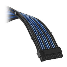 Load image into Gallery viewer, CableMod RT-Series Classic ModFlex Sleeved Cable Kit for ASUS and Seasonic (Black + Blue)
