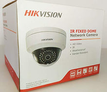 Load image into Gallery viewer, HIKVISION HD Smart 4 Megapixel PoE Dome IP Outdoor Surveillance Camera, 2.8mm Lens, White (US Version)
