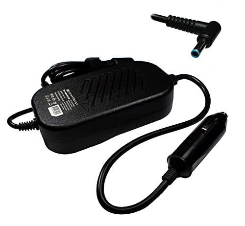 Power4Laptops DC Adapter Laptop Car Charger Compatible with HP Pavilion 15-bc012nm