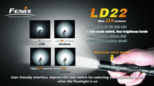 Load image into Gallery viewer, Fenix LD22 Flashlight, Black
