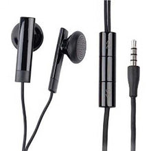 Load image into Gallery viewer, Headset 3.5mm Handsfree Earphones w Mic Dual Earbuds Headphones Stereo Wired [Black] for Sprint iPhone SE - Sprint HTC 10 - Sprint HTC Desire 626s - Sprint HTC One A9 - Sprint HTC One M8
