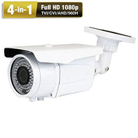 Amview HD 4-in-1 (TVI AHD CVI 960H) Full HD1080P 2.6MP 72IR Outdoor CCTV Security Surveillance Camera
