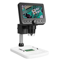 Mustcam 4.3-inch Multifunctional LCD Standalone Inspection Digital Microscope,800x magnifications, Video,Photo Capture, Micro-SD Card storage, Works on PC/Mac/Android Too, Measurement on PC