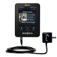Advanced Rapid Wall AC Charger Compatible with Insignia NS-HD02 HD Radio - Amazingly Powerful Home Charge Design Built with Gomadic Brand TipExchange