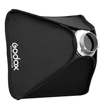 Load image into Gallery viewer, Godox Portable 32x32 inches /80x 80 Centimeters Studio Lighting Photo Softbox Diffuser Bowens Mount for Studio Flash Strobe with CONXTRUE USB LED
