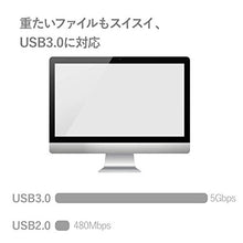 Load image into Gallery viewer, ELECOM USB Flash Drive 64GB USB3.0 Slide Type [Black] MF-DAU3064GBK (Japan Import)
