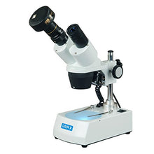 Load image into Gallery viewer, OMAX 20X-40X-80X Cordless Stereo Binocular Microscope with LED Lights and 5MP Camera and Cleaning Pack
