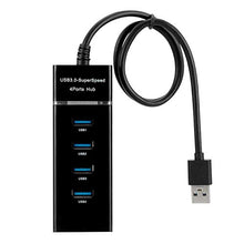 Load image into Gallery viewer, 2018 hot Sale USB 3.0 Hub Speed 4 Port USB Splitter USB hub 3.0 Adapter Laptop Accessories hab USB for PC Computer
