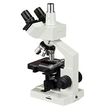 Load image into Gallery viewer, OMAX 40X-2000X Trinocular Lab Compound LED Microscope with Microscope Book
