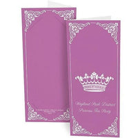 Regal Crown Personalized Photo Strip Holders for 2x6 Photobooth Prints Our Price is for 100 Units - 2x6