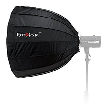 Load image into Gallery viewer, Fotodiox EZ-Pro Deep Parabolic Softbox 28in (70cm) - Quick Collapsible Softbox with Bowens Speedring for Bowens, Interfit and Compatible Lights

