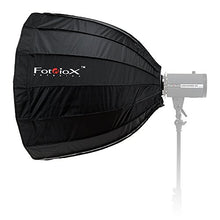 Load image into Gallery viewer, Fotodiox EZ-Pro Deep Parabolic Softbox 28in (70cm) - Quick Collapsible Softbox with Flash Speedring for Nikon, Canon, Yongnuo Speedlites and More
