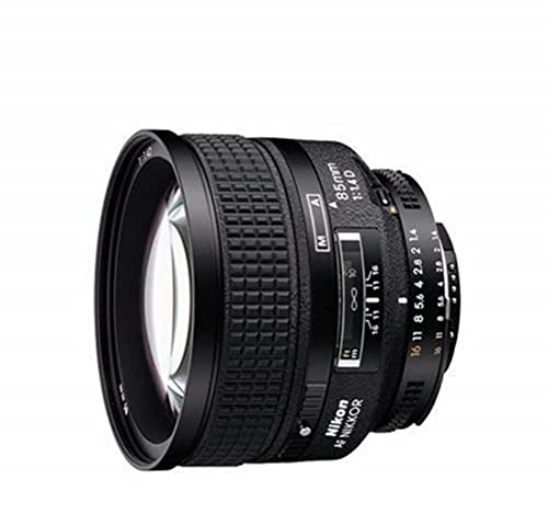 Nikon 85mm f/1.4D AF Nikkor Lens for Nikon Digital SLR Cameras - White Box(Bulk Packaging) (New)