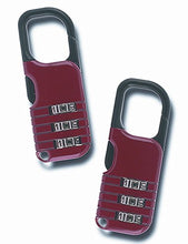 Load image into Gallery viewer, The Club UTL851D Backpack Lock, Red, Pack of 2
