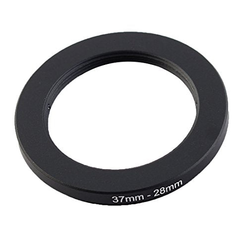 uxcell 37mm-28mm 37mm to 28mm Black Ring Adapter for Camera