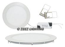 Load image into Gallery viewer, ZEEZ Lighting - 9W 5&quot; (OD 5.75&quot; / ID 4.95&quot;) Round Natural White Dimmable LED Recessed Ceiling Panel Down Light Bulb Slim Lamp Fixture - 10 Packs
