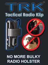 Load image into Gallery viewer, Tactical Radio Klip | Law Enforcement and First Responder Tools | Universal Design fits Motorola, Kenwood, Midland Radios and More
