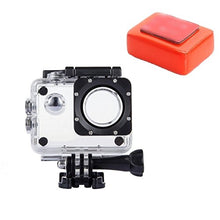 Load image into Gallery viewer, VVHOOY Action Camera Waterproof Protection Housing Case with Float Sponge Compatible for AKASO EK7000/APEMAN/Victure/EKEN H9R/Yuntab/SOOCOO/WeyTy/WiMiUS Q1,Q2/SJ4000 Underwater Sport Action Camera
