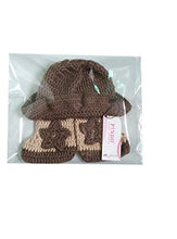 Load image into Gallery viewer, Pinbo Baby Boys Photography Prop Crochet Knitted Cowboy Hat Boots
