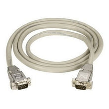 Load image into Gallery viewer, Black Box DB9 Extension Cable with EMI/RFI Hoods, Beige, Male/Male, 50-ft. (15.2-m)
