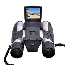 Load image into Gallery viewer, Night Vision Upgraded Lens Version Binoculars with Video Recorder Digital Camera 2&quot; LCD Display Display HD Digital Camera 12x32 5MP Video Photo Recorder Telescope Tracking up to 300 Meters
