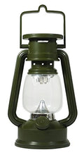 Load image into Gallery viewer, SE 15 LED Hurricane Lantern with Dimmer Switch, Green - FL807-15GR
