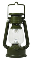 SE 15 LED Hurricane Lantern with Dimmer Switch, Green - FL807-15GR