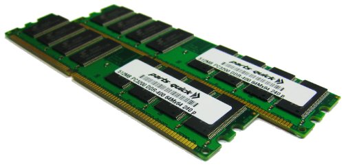 parts-quick 1GB 2 X 512MB PC3200 400MHz 184 pin DDR SDRAM Non-ECC DIMM Desktop Memory RAM for Dell Dimension 4600 Brand