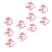 [10-Pack] ProMaxPower Two-Way Portable Radio Earmold Insert Earplugs Earbuds for Acoustic Tube Earpiece Headset (Large, Right)