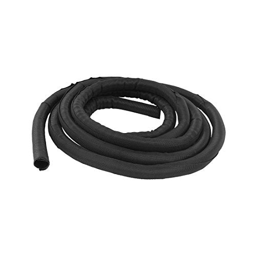 Aexit 16mm PET Wiring & Connecting Cable Wire Wrap Tube Opening Flexible Sleeving Heat-Shrink Tubing 3 Meter