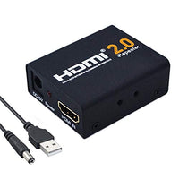 2160P 3D 4K HDMI Signal Repeater Extender Booster Adapter Over Signal HDTV 60 Meters Lossless Transmission