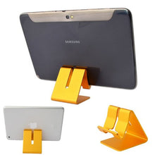 Load image into Gallery viewer, First2savvv golden hard Steel stand desktop dock docking station for Acer ICONIA TAB W500 Series ICONIA TAB A500 Series ICONIA TAB A100 Series ICONIA TAB W501 Series ICONIA TAB A510 Series ICONIA TAB
