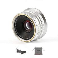 Load image into Gallery viewer, 7artisans 25mm F1.8 APS-C Frame Manual Focus Prime Fixed Lens for Canon EOS-M Mount M1 M2 M3 M5 M6 M10 M50(Silver)
