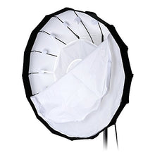 Load image into Gallery viewer, Pro Studio Solutions EZ-Pro 24in (50cm) Collapsible Beauty Dish &amp; Softbox Combination with Norman 900 Speedring for Norman 900, Norman LH &amp; Compatible
