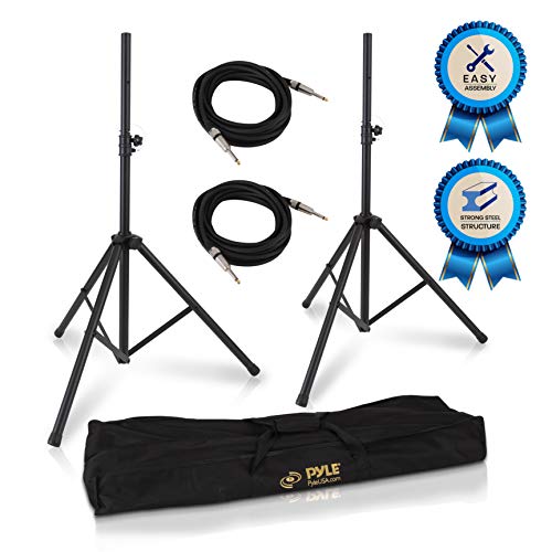 Pyle Universal Stand Kit Height Adjustable 3.6â??  5.6â?? Tall Sound Equipment Tripod Mount For Spea