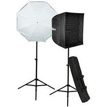 Load image into Gallery viewer, Westcott 2028  2 Light Halo &amp; Apollo Speedlite Kit (Black/Silver)
