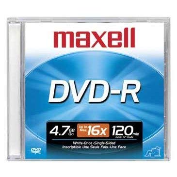 MAXELL DVD+R4.7 Blank DVD Recordable Disc
