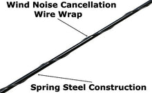 Load image into Gallery viewer, AntennaMastsRus - 15 Inch Black Antenna is Compatible with Chrysler Sebring Convertible (2001-2006) - Spiral Wind Noise Cancellation - Spring Steel Construction
