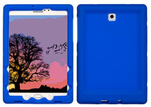 Load image into Gallery viewer, Bobj Rugged Case for Samsung Galaxy Tab S2 8.0, Tab S2 Nook 8  BobjGear Custom Fit - Patented Venting - Sound Amplification - BobjBounces Kid Friendly (Batfish Blue)
