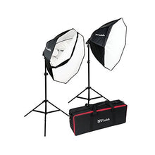 Load image into Gallery viewer, Smith Victor OctaBella 1000W 2-LED Light Softbox Kit
