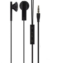 Load image into Gallery viewer, G7 ThinQ Compatible Headset 3.5mm Hands-Free Earphones Mic Dual Earbuds Headphones Earpieces Stereo Wired [Black] for LG G7 ThinQ
